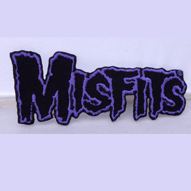 Misfits Logo Purple Patch – ShirtsNThingsAZ